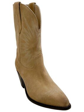 Golden Goose Deluxe Brand Sand Suede '70 Wish Star Low Cowboy Boots